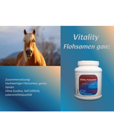 Vitality fleas Seeds all Digestion 1000g Horse sand ausscheidung feces - Buy Online on GoSupps.com