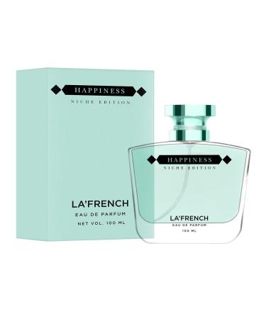 Fr'ench Happiness Perfume for Men and Women | Intense Eau de Parfum | Premium Long Lasting Luxury Fragrance | Luxury Perfume Gift Ideal for Both Men and Women | 100ml (3.38 Fl Oz)