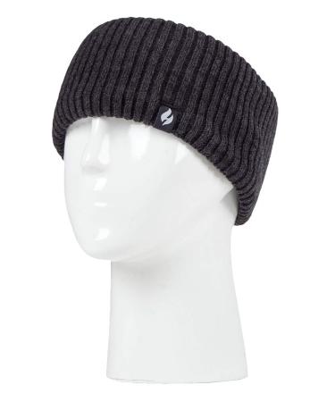 Heat Holders Women s Thermal Outdoor Knitted Headband - Fleece Lined Ribbed Dark Gray - One Size - Buy Online on GoSupps.com