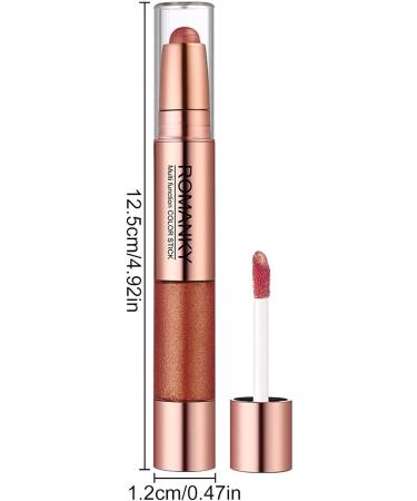 Highlighter Makeup Stick - 2 in 1 Liquid Eyeshadow Highlighter Makeup Stick Set - Multi-function Waterproof Make Up Eyeliner for Attractive Smoky Eye Frifer 03# - Buy Online on GoSupps.com