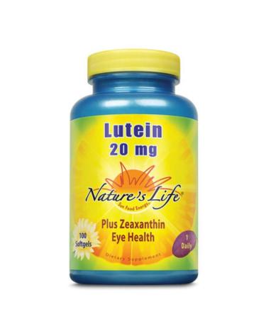 Nature's Life Lutein 20 mg | 100 ct