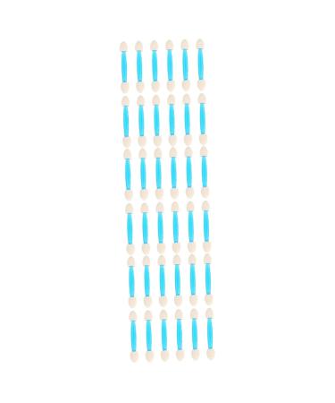 Healeved 72 Pcs Eye Shadow Applicator Small Eyeshadow Brush Eye Cream Brush Eshadow Sponge Applicator