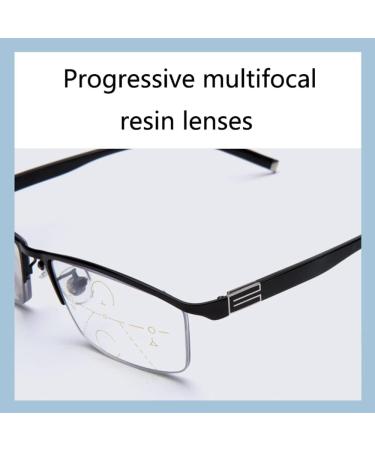 Dibako Multifocal Reading Glasses | Photochromic Blue Light Blocking Sunglasses for Men & Women (+3.00) - Buy Online on GoSupps.com