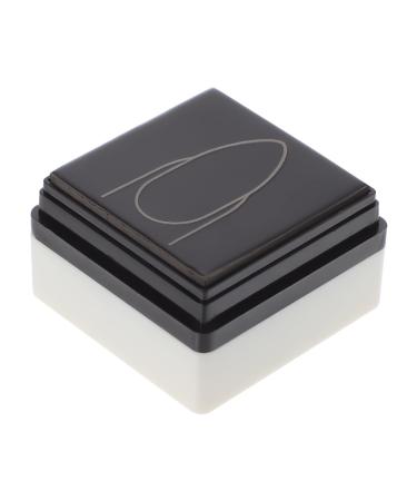 Ipetboom Nail Practice Stamp Compact Stamper Nail Art Salon Practice Supply Practice Stamper Nail Art Painting Stamper Nail Art Supply Silicone Nail Stamper White Manicure Mold Plastic