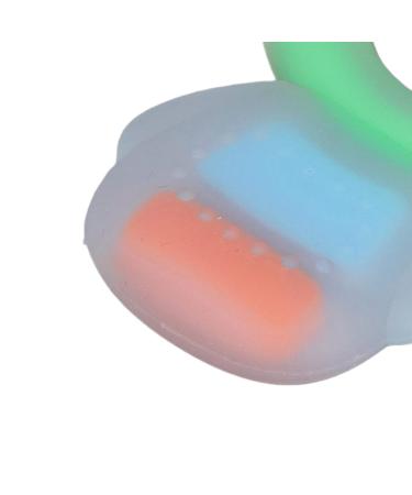 Baby Chew Toy - BPA Free Teether for Babies 0-6 Months | Easy to Hold & Prevents Biting - Blue - Buy Online on GoSupps.com