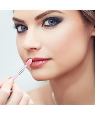 Beavorty 1 Set lip gloss brush lip applicator wands Cosmetic Lipstick Brush silicone lip applicator Makeup Lip Brush makeup applicators Lip Mask Brush Miss Silica gel nose lip augmentation 5X1X0.5CM Pink - Buy Online on GoSupps.com