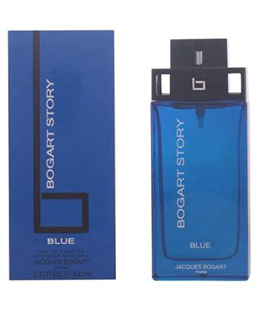 Jacques Bogart Eau de Toilette Spray Bogart Story Blue 3.4 Ounce