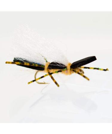 Outdoor Planet Fly Fishing Flies Assortment Set | Dry Wet Nymphs Streamers Wooly Buggers Hopper Caddis | Trout Steelhead Bass Lure Pack - 8 Chubby Chernobyl Ant - Buy Online on GoSupps.com