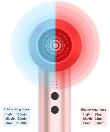 Wireless Hair Dryer 300W High Power Cordless Portable Blow Dryer Fashion Thermostat 6-Files For Hotel Home School Outdoor Travel Tool - Buy Online on GoSupps.com