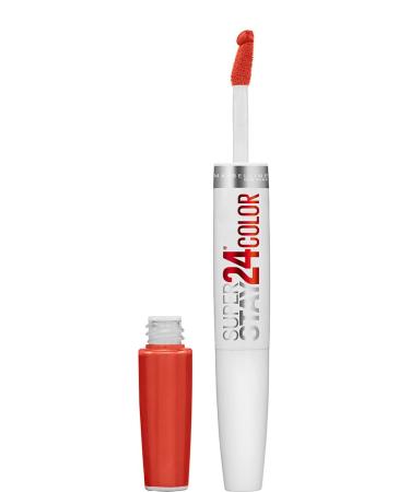Maybelline Superstay 24 2-Step Lipcolor - Non-Stop Orange 210 - Buy Online on GoSupps.com