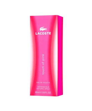 Lacoste Touch of Pink Eau de Toilette for Women 3 Fl Oz (Pack of 1) - Buy Online on GoSupps.com