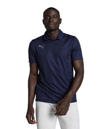 PUMA Men's Teamliga Sideline Polo Shirt 3XL Dark Blue