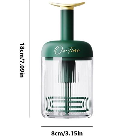 Janurium Cleanser Foamer | Transparent Manual Facial Cleanser Foamer Type - Portable Facial Cleansing Tools Deep Cleansing Detachable Fine Foam Green - Buy Online on GoSupps.com