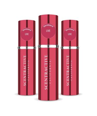 CA Perfume Impression of J. Lopez Live For Women Replica Version Fragrance Dupes Concentrated Long Lasting Eau de Parfum Spray Refillable Atomizer Bottle 0.17 Fl Oz/5ml-X3 J. LOPEZ LIVE IMPRESSION 0.51 Fl Oz (Pack of 1)