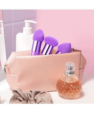 FRCOLOR 6pcs Makeup Sponges - Foundation Blending & Concealer Puffs for Women | Dual Use Dry & Wet | Assorted Colors - Buy Online on GoSupps.com