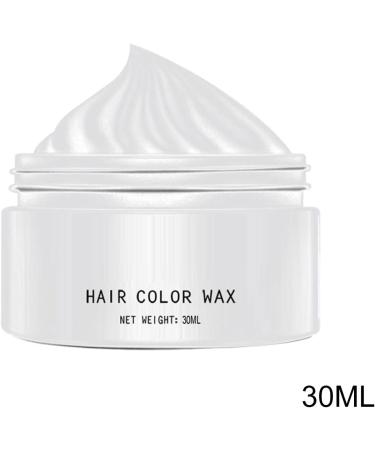 Hair Styling Wax Temporary Hair Coloring Wax for White Hair 45g Instant Hair Styling Cream Dye Temporary Modeling Natural Color Hair Dye Wax for Men Women - Buy Online on GoSupps.com