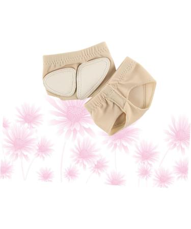 Gatuida Forefoot Guard: Metatarsal Pads & Dance Socks for Comfort & Support - Ideal for Yoga Ballet & Exercise (Beige S - Buy Online on GoSupps.com