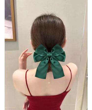 Green Barrette Hair Clips for Women Bowknot French Barrette for Girls St. Patrick's Day Hair Accessories for Party Carnival Saint Bow Hair Clip - Buy Online on GoSupps.com