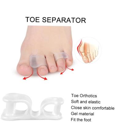 Bunion & Hammer Toe Correctors + 5 Pairs of Silicone Toe Separators for Foot Alignment & Appearance - Buy Online on GoSupps.com