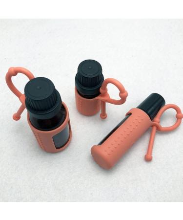 Silicone Roller Bottle 5ml for Essential Oils | Travel Cover & Carrying Bag | Portable Essential Oil Holder with Hanging Rope | Buy Now! - Buy Online on GoSupps.com