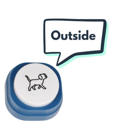 Dog and Cat Communication Training Buttons | MyDogTalks (2 Talking Dog Buttons + Mat)