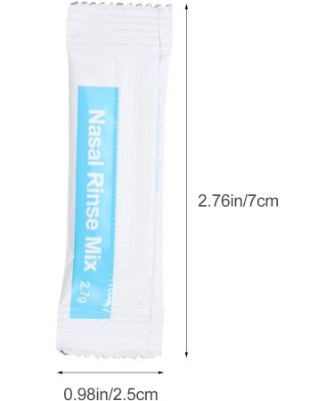 Healifty 40 Pack Saline Nasal Wash Salt Packets - Nasal Rinse Mix Packs - Buy Online on GoSupps.com