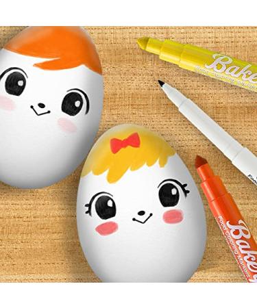 Bakerpan Fine Tip Black Food Coloring Markers - Set of 3 | Bake & Decorate with Precision - Buy Online on GoSupps.com