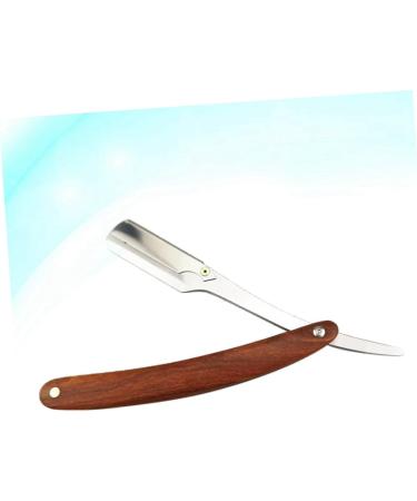 Premium Hapinary Flacberator 2ST Men's Razor Set - Professional Straight Handheld Razor & Old-Fashioned Bamboo Shave - 2 Pcs for Ultimate Grooming - Buy Online on GoSupps.com