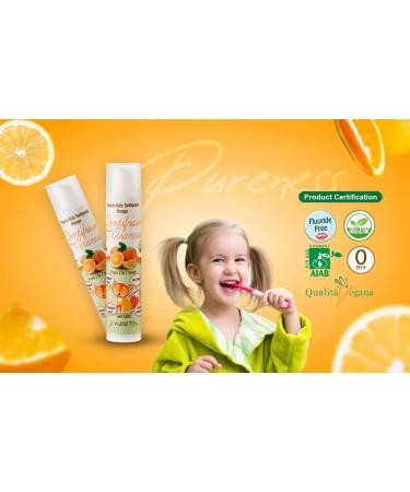 AZETA organic Baby Toothpaste 3-7 Years 50 ml Orange - Buy Online on GoSupps.com