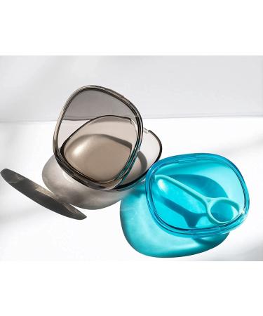 Orthodontic Retainer Case - Beautiful, Durable & Compact (Gray) - Buy Online on GoSupps.com