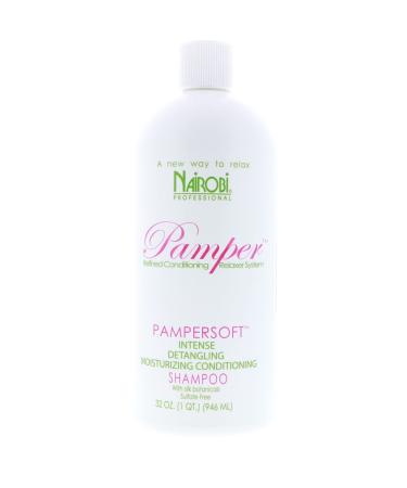 Nairobi Pamper Moisturizing Conditioning Shampoo for Unisex 32 Ounce
