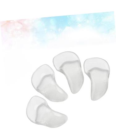 Beaupretty Half Insoles Heel Cushions - 3 Pair Anti-Slip Metatarsal Foot Support for High Heels Clear Gel Pads - Buy Online on GoSupps.com