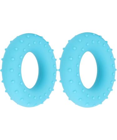 Verdant Touch Finger Exerciser Ring - Hand Grip Strengthener Silicone Training Rings (2 Pack Blue 18kg) for Muscle Training & Recovery - International Shipping Available - Buy Online on GoSupps.com