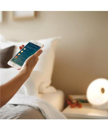Philips Connected Sleep & Wake-Up Light HF3671/01 | Ambitrak Sensor Relaxation Features WiFi & SleePmapper App for Better Sleep - Buy Online on GoSupps.com