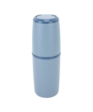 Travel Toothbrush Case Hygienic Reliable Stylish Look Toothpaste Travel Case Holder Portable for Outdoor (Dark Blue) Generick5epxt2q6v-12