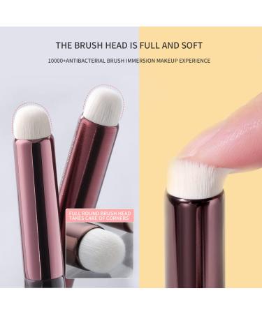 Buy Lip Brush & Smudge Brush with Cap - Multi-Purpose Makeup Blending Brush for Home & Travel | International Shipping - Buy Online on GoSupps.com
