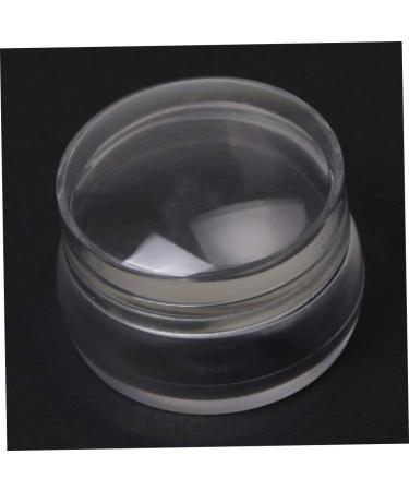 Clear Jelly Nail Art Stamper & Scraper - Transparent Silicone Stamping Tool Set for Perfect Manicure - Buy Online on GoSupps.com