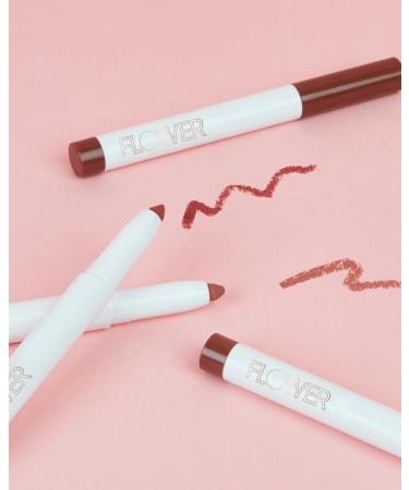 Buy FLOWER BEAUTY Scribble Stick Lip Liner & Eyeliner by Drew Barrymore - Smooth Blendable 2-in-1 Makeup (Sherbert) - Worldwide Shipping - Buy Online on GoSupps.com