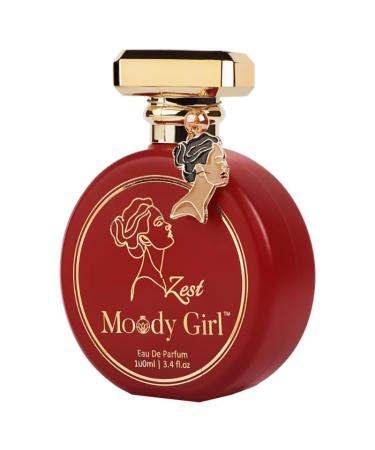 Moody Girl Zest Luxury Perfume for Women | Fresh Fruity & Gardenia Fragrance| Musky & 24hr Long Lasting | Ideal for Gifting to Women & Girls (Zest 100ML) - Buy Online on GoSupps.com