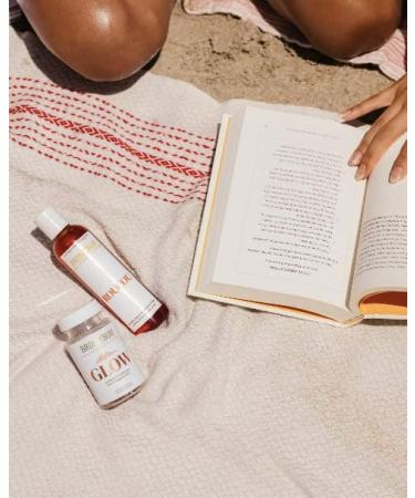 BRONZEBUM Glow Capsules - Antioxidant-Rich Herbal Supplement for Detox & Tanning - 60ct - Buy Online on GoSupps.com