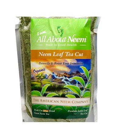 Organic Neem Leaves Tea Cut - 1 LB | Ayurvedic Herb Azadirachta Indica - Buy Online on GoSupps.com