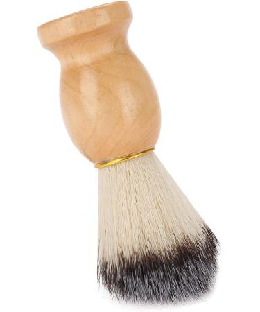 Dekaim Shaving Brush - Portable Soft Synthetic Hair Beard Brush with Wooden Handle for Men | Ideal Barber Shop Tool | International Shipping Available - Buy Online on GoSupps.com