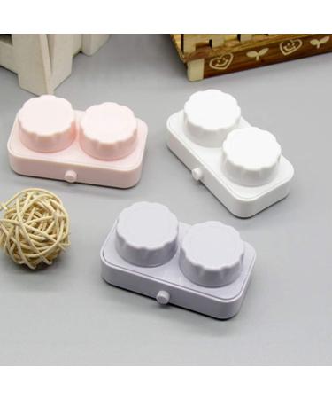 Exceart Contact Lens Organizer - Travel Case & Holder for Lens Care - Pink Eye Contact Container - Buy Online on GoSupps.com