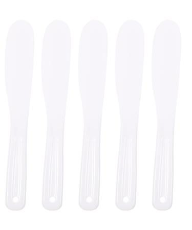 5 pi ces Spatules Cosm tiques Silicone Lot pour Cr me Visage Applicateur Soin Peau Hydratante Pratique et Hygi nique Compact