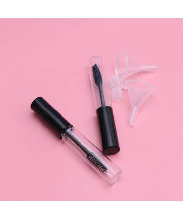 Buy Lurrose 2pcs 10ml Empty Mascara Tube Set with Eyelash Wand | Refillable & Travel-Friendly | 4pcs Included - Buy Online on GoSupps.com