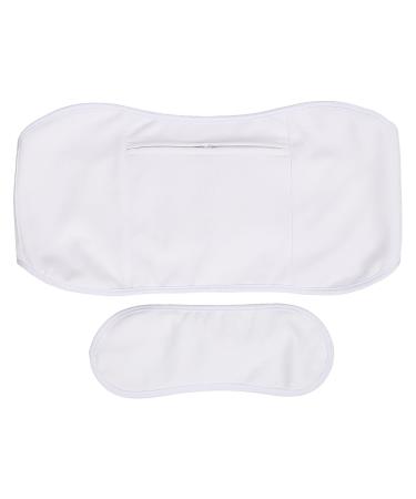 Castor Oil Wrap Set for Waist & Neck - Reusable Bio-Rigid Cotton Compress for Relaxation | International Shipping Available - Buy Online on GoSupps.com
