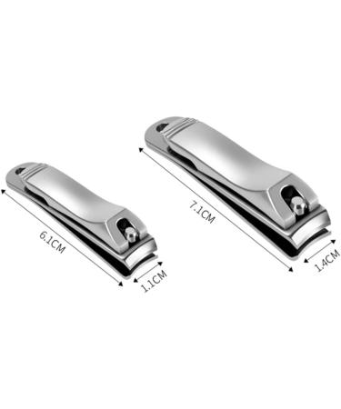 FOMIYES Kit De Manicura Metal Scissors Cosmetology Kit Nail Trimmer Nail Nail Clippers Manicure L Silver - Buy Online on GoSupps.com