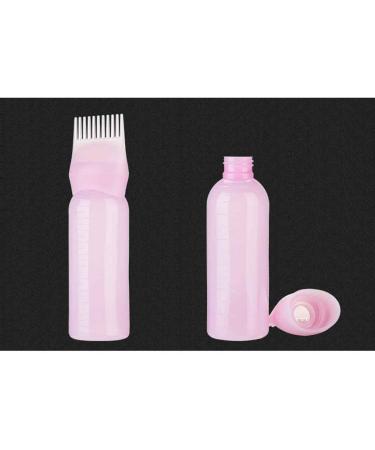 KODAA New Hair Dyeing Oil Treatment Cream Shampoo Bottle Coloring Oil Applicator Brush Dispensing Tooltip 120ML Pink - Buy Online on GoSupps.com
