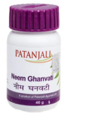 Divya Neem Ghan Vati 40gm x Pack of 2
