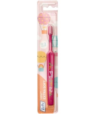 TEPE Mini Toothbrush - Extra Soft XSoft Assorted Colors Pack of 3 - Ideal for Sensitive Teeth International Shipping - Buy Online on GoSupps.com